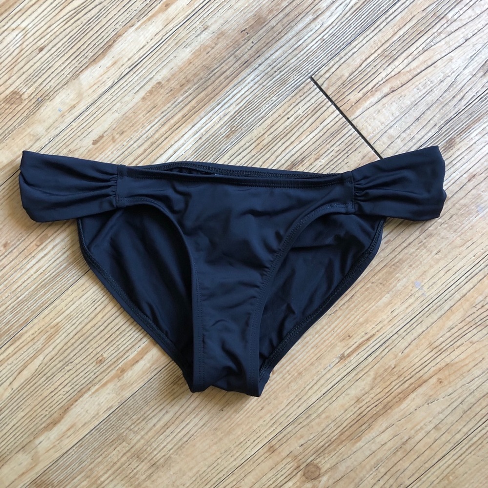 Black bikini bottom